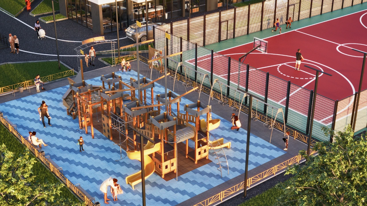 Майданчик житлового комплексу Skyline